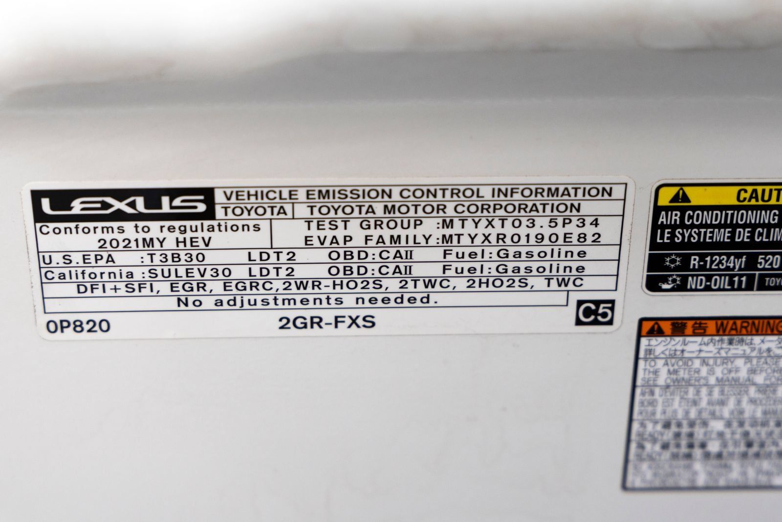 Used 2021 Lexus RX 450h AWD w/ Premium Package image 34