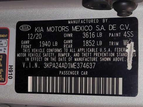 Used 2021 Kia Rio S FWD image 33