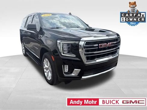 Used 2022 GMC Yukon SLT w/ SLT Premium Package AWD/4WD image 3