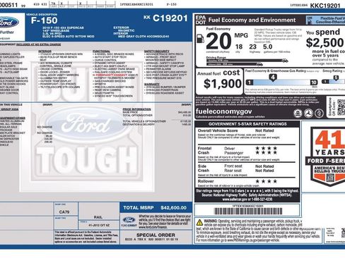 Used 2019 Ford F150 XLT AWD/4WD image 6