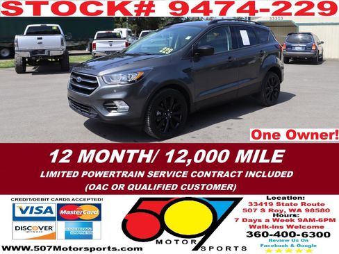 Used 2019 Ford Escape SE AWD/4WD image 2