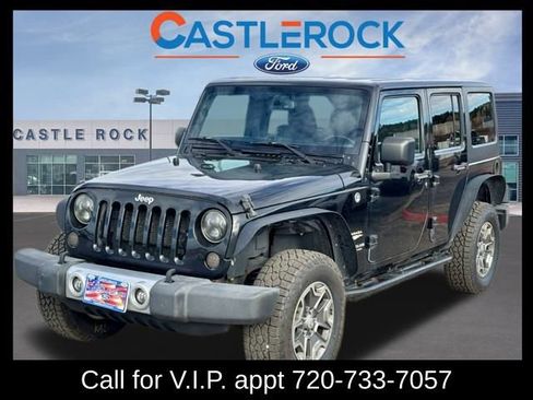 Used 2015 Jeep Wrangler Unlimited Sahara w/ Connectivity Group image 1