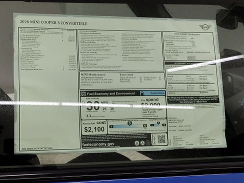 New 2026 MINI Cooper S FWD image 27