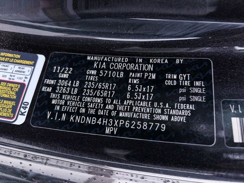 Certified 2023 Kia Carnival LX image 36