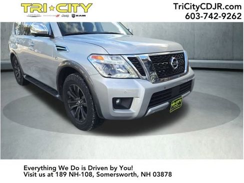 Used 2017 Nissan Armada Platinum w/ Captain Seat Package image 16