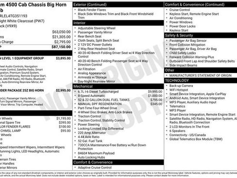 New 2026 RAM 4500 4x4 Crew Cab DRW image 38