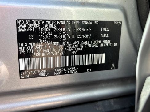 Used 2024 Toyota RAV4 XLE w/ Weather Package AWD/4WD image 28