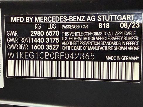 Certified 2024 Mercedes-Benz EQE 350+ 4MATIC Sedan image 18