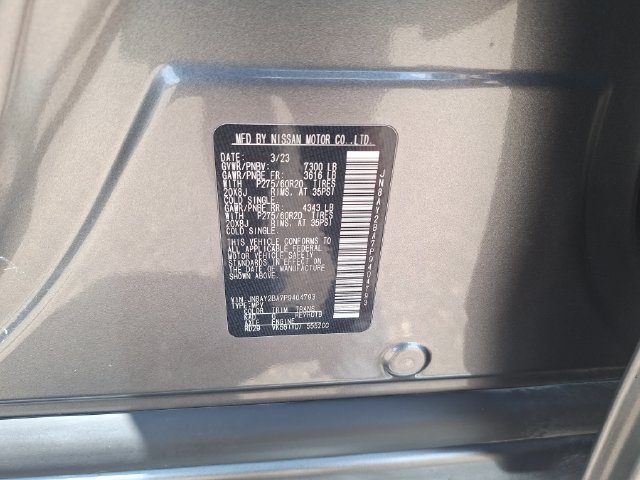 Used 2023 Nissan Armada SL w/ Captain's Chairs Package RWD image 30