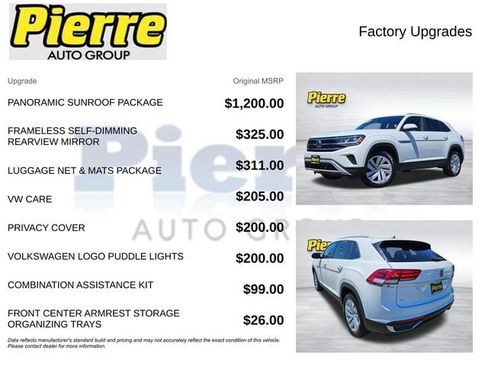 Used 2021 Volkswagen Atlas Cross Sport SE w/ Panoramic Sunroof Package FWD image 14