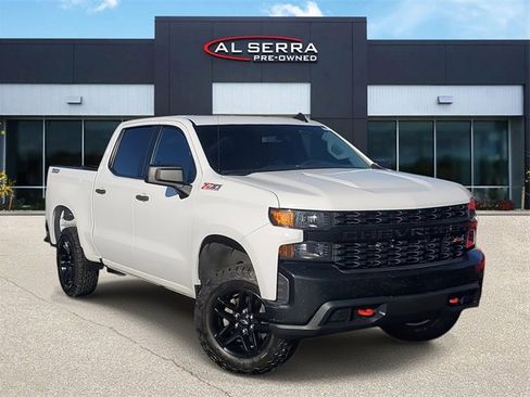 Used 2021 Chevrolet Silverado 1500 Custom Trail Boss w/ LPO, Dark Essentials Package image 1