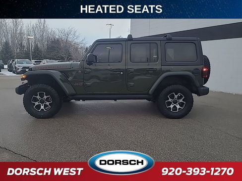 Used 2023 Jeep Wrangler Unlimited Rubicon w/ LED Lighting Group AWD/4WD image 2
