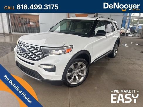 Used 2020 Ford Explorer Platinum w/ Premium Technology Package AWD/4WD image 1
