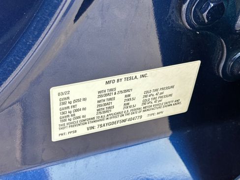 Used 2022 Tesla Model Y Performance image 33