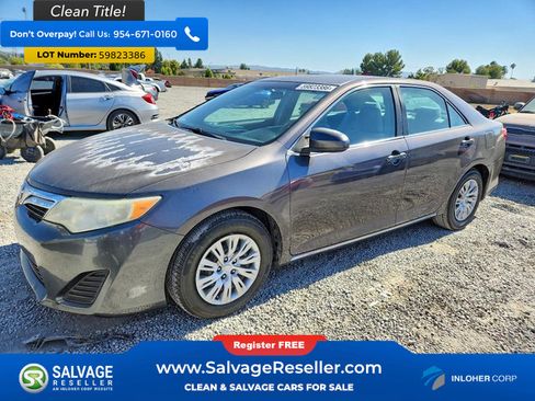 Used 2012 Toyota Camry LE FWD image 1