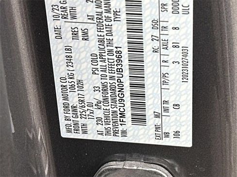 Used 2023 Ford Escape Active image 29