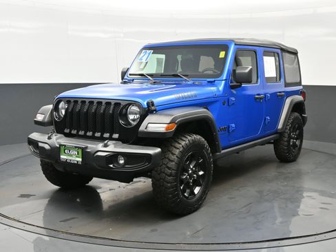 Used 2021 Jeep Wrangler Unlimited Sport image 2