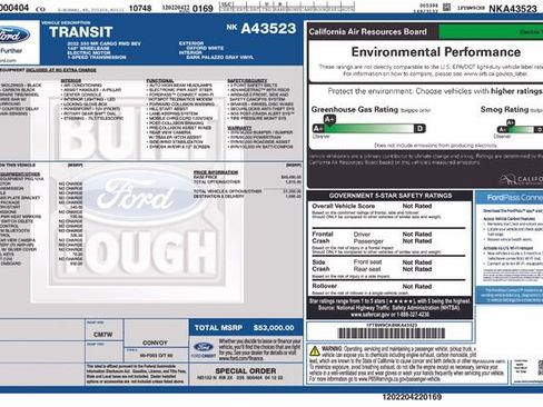 Used 2022 Ford E-Transit Medium Roof image 5