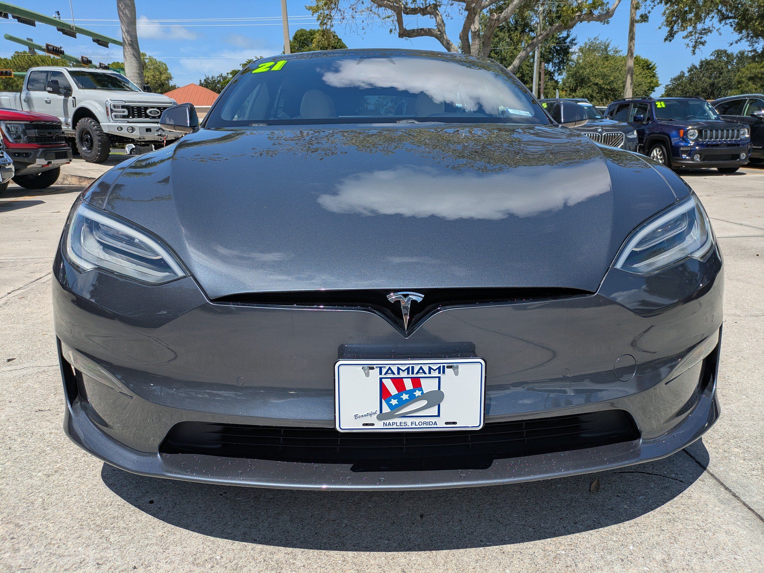Used 2021 Tesla Model S Plaid AWD/4WD image 8