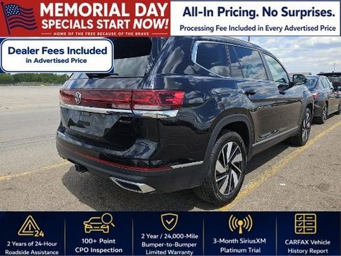 Used 2025 Volkswagen Atlas SEL AWD/4WD image 3