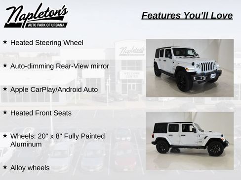 Used 2023 Jeep Wrangler Unlimited Sahara w/ Cold Weather Group AWD/4WD image 20