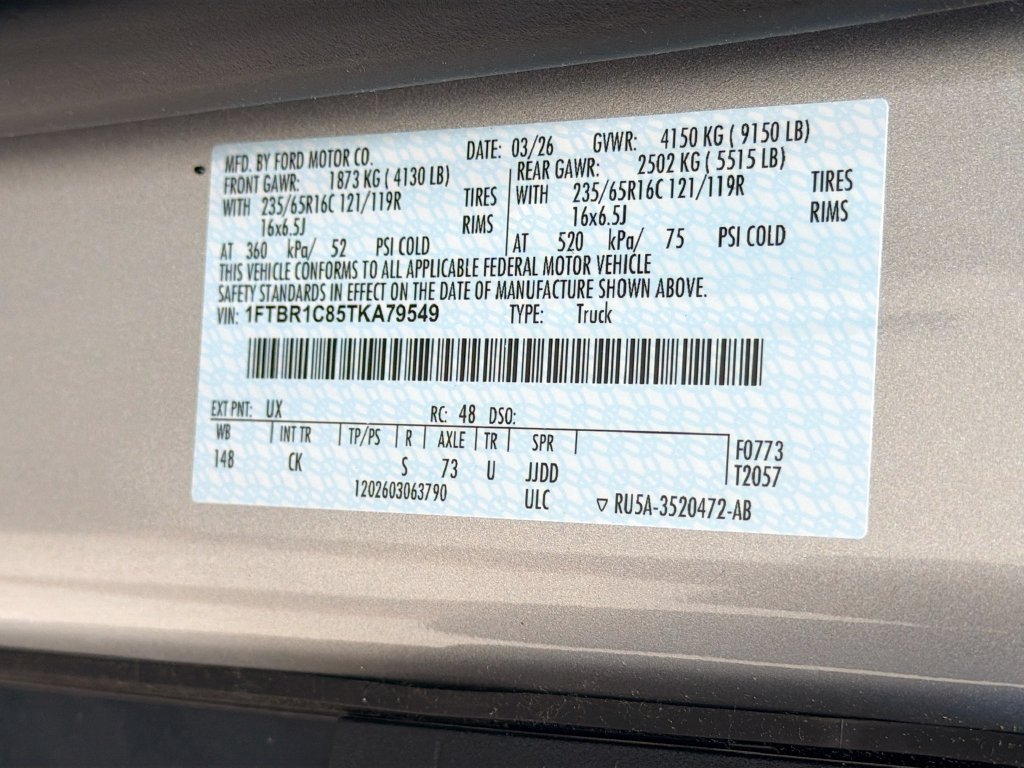 New 2026 Ford Transit 250 148 Medium Roof RWD image 34