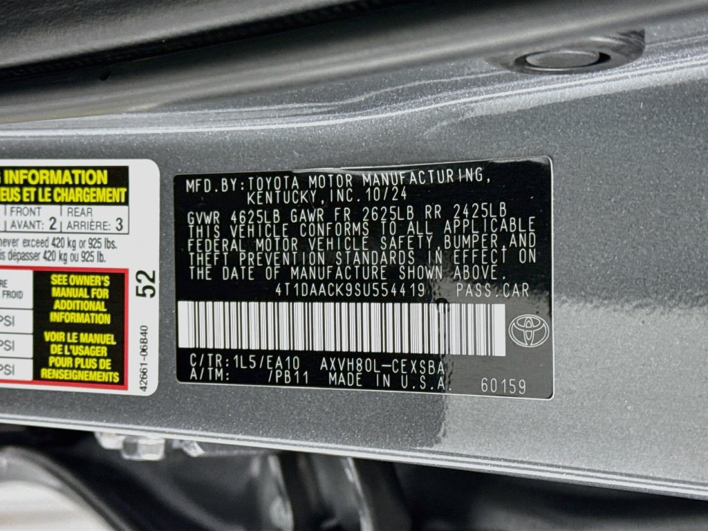 Used 2025 Toyota Camry SE w/ Multimedia Upgrade Package FWD image 35