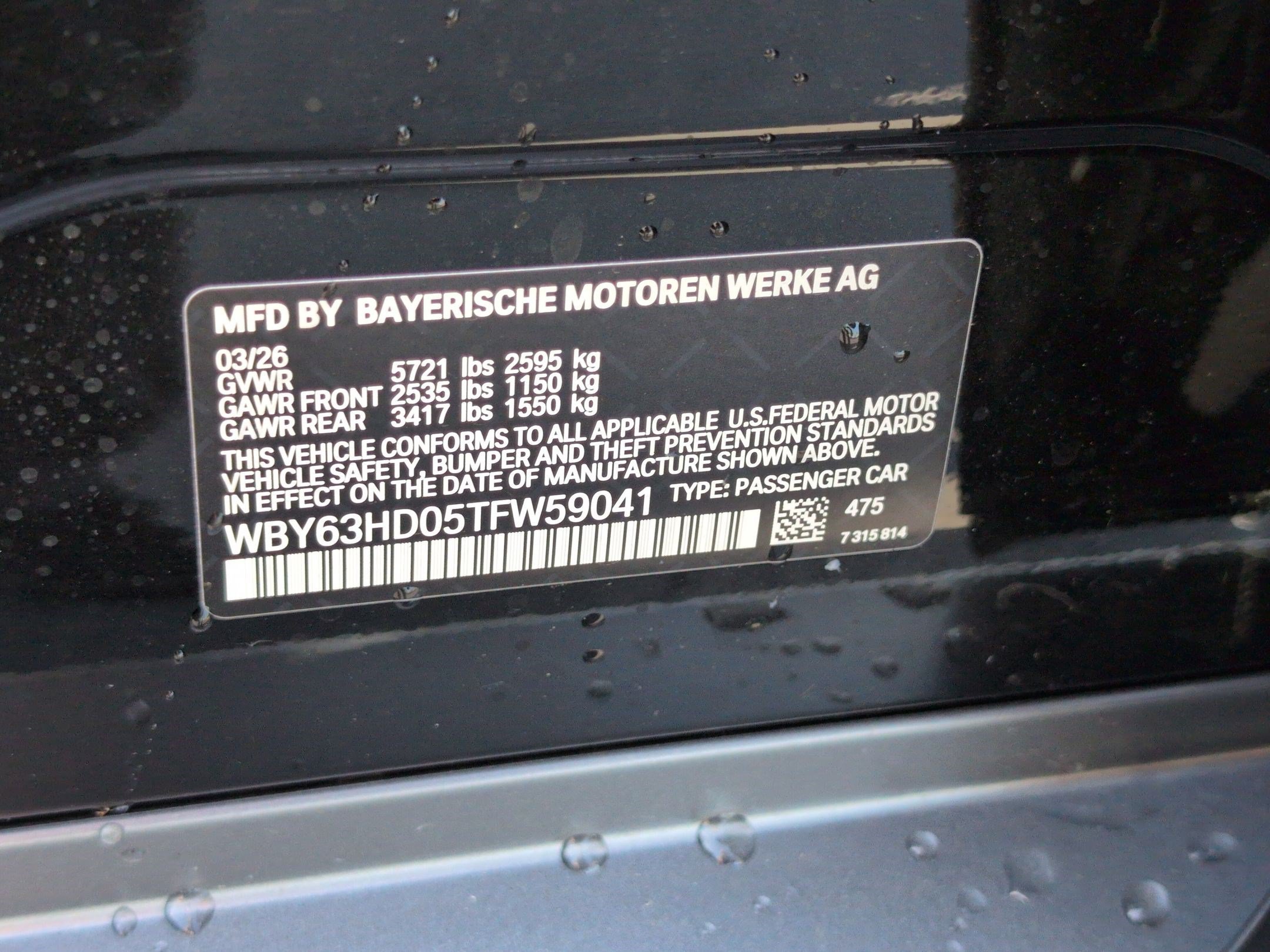New 2026 BMW i4 eDrive40 w/ Parking Assistance Package RWD image 35