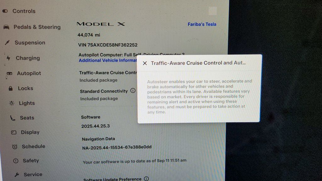Used 2022 Tesla Model X AWD/4WD image 15