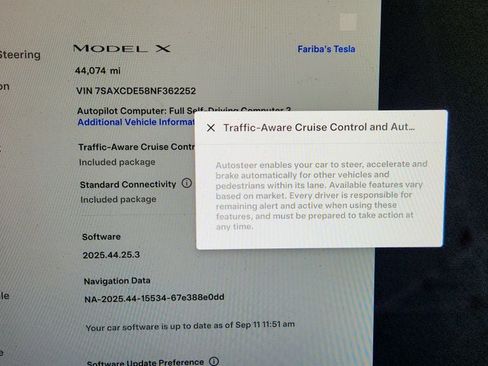 Used 2022 Tesla Model X AWD/4WD image 15