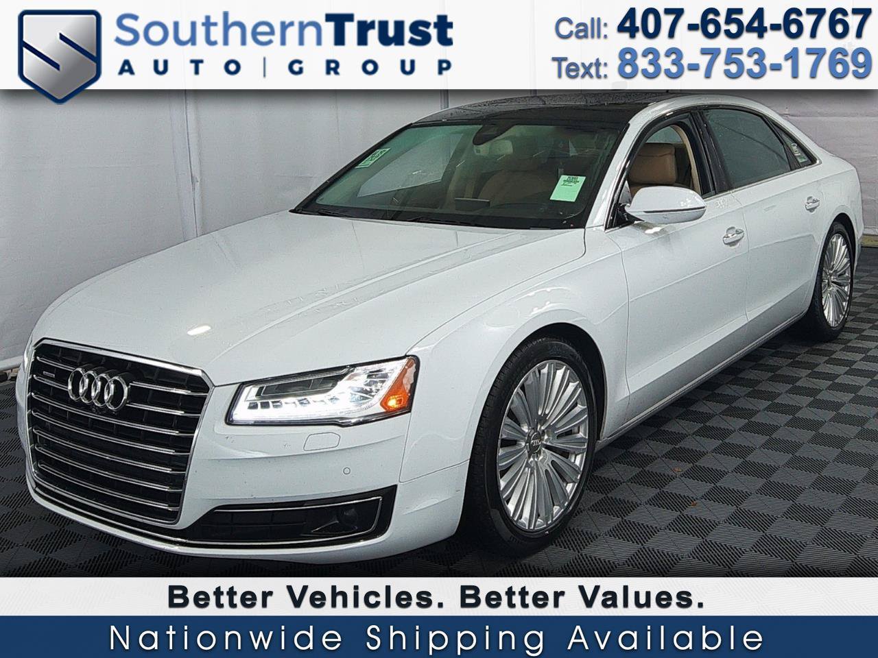 Used 2015 Audi A8 L 4.0T w/ Premium Package AWD/4WD image 1