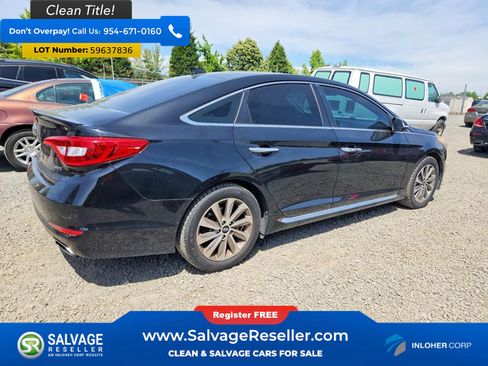Used 2017 Hyundai Sonata Sport w/ Value Edition Package 02 FWD image 4
