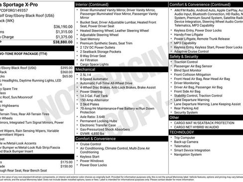 Used 2024 Kia Sportage X-Pro AWD/4WD image 45