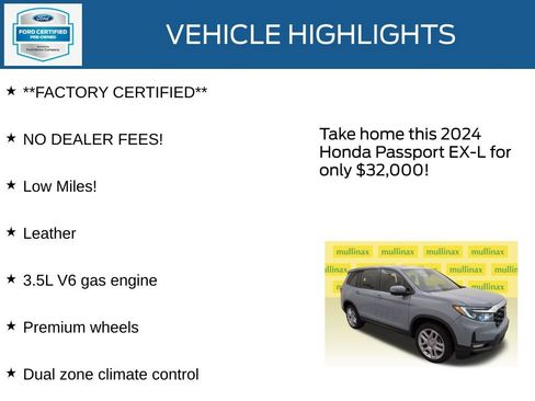 Used 2024 Honda Passport EX-L image 11