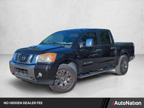 Used 2014 Nissan Titan SL w/ SL Moonroof Package AWD/4WD image 1