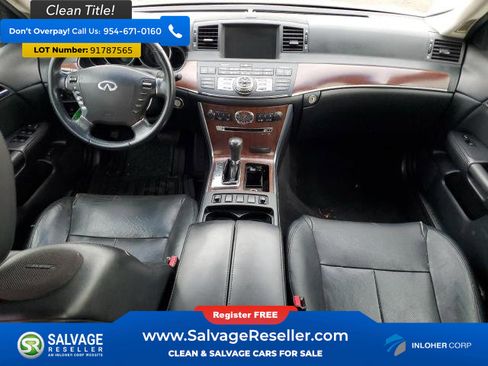Used 2009 INFINITI M35 Sedan 4 Door w/ Technology Pkg image 11