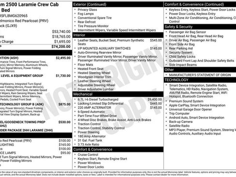 Used 2021 RAM 2500 Laramie w/ Night Edition AWD/4WD image 24