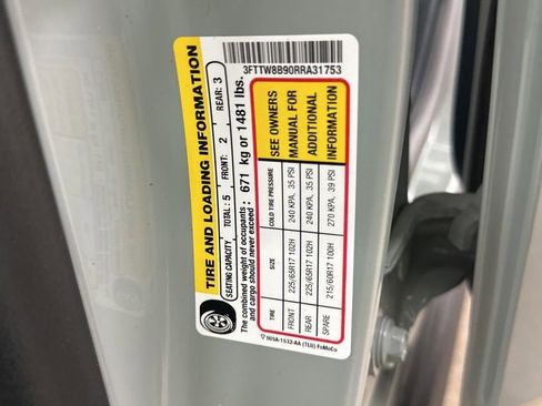 Used 2024 Ford Maverick XL w/ Equipment Group 100A Standard image 35