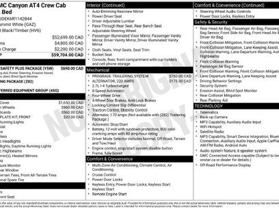 Used 2024 GMC Canyon AT4 w/ Canyon Safety Plus Package