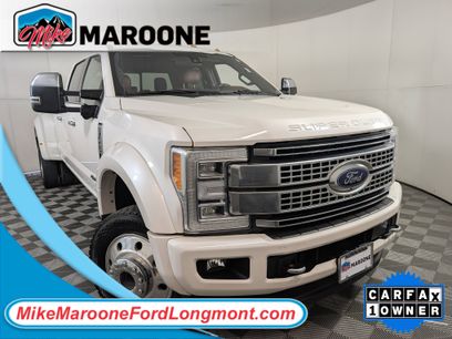 Certified 2019 Ford F450 Platinum w/ Platinum Ultimate Package