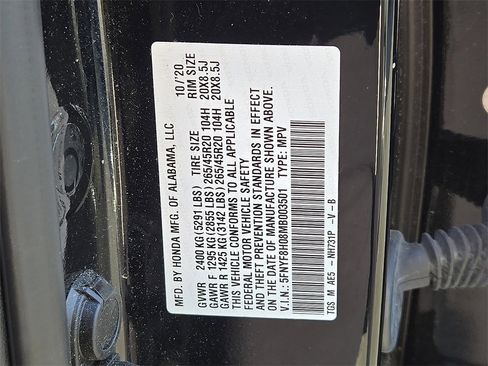 Used 2021 Honda Passport Elite image 27