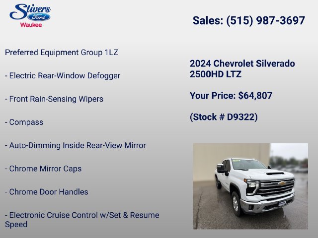 Used 2024 Chevrolet Silverado 2500 LTZ AWD/4WD image 22