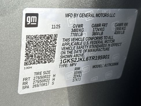 New 2026 GMC Yukon XL Denali w/ Sun & Power Step Package image 37