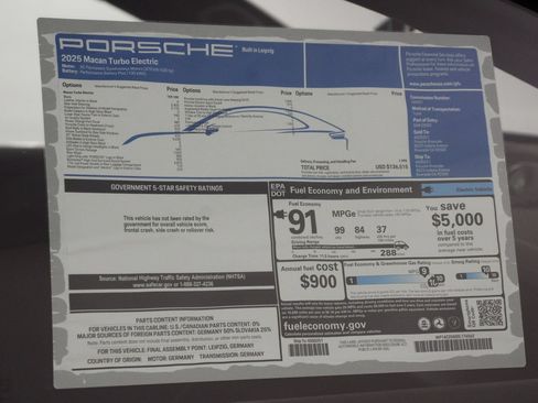 New 2025 Porsche Macan Turbo Electric AWD/4WD image 25