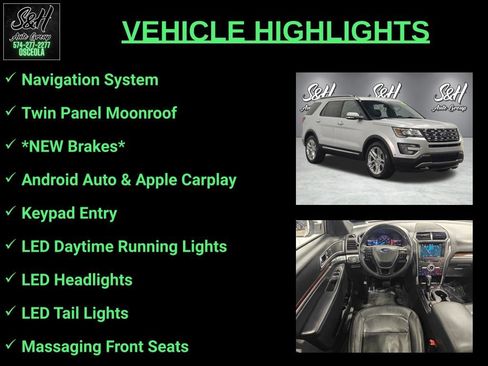 Used 2017 Ford Explorer Limited w/ Equipment Group 301A AWD/4WD image 3