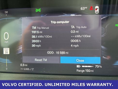 Certified 2023 Volvo C40 P8 Recharge Plus image 24