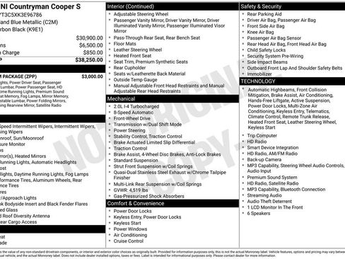 Used 2019 MINI Cooper Countryman S w/ Premium Package FWD image 7
