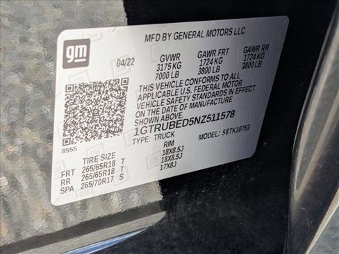 Used 2022 GMC Sierra 1500 SLE AWD/4WD image 15