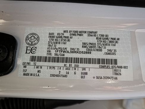 Used 2024 Ford F150 XLT w/ Tow/Haul Package image 34