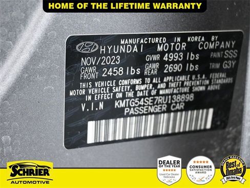 Used 2024 Genesis G70 3.3T Advanced w/ Sport Prestige Package image 54